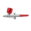 Portable Single Action Airbrush 0.3mm Nozzles Airbrush Pen for Model Cake Nail Car Painting Beauty Inkjet Easy to Use -Red. 