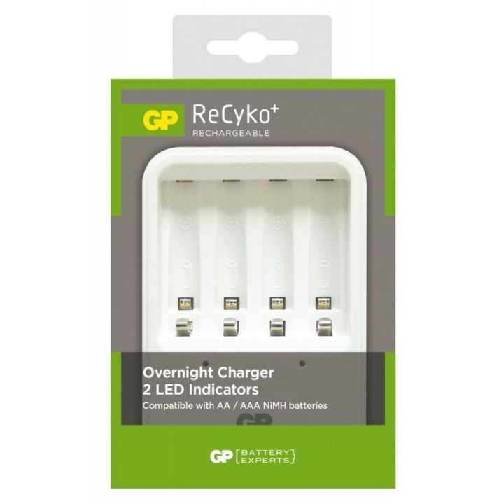 GP ReCyko+ Pro AA AAA Overnight Battery Charger