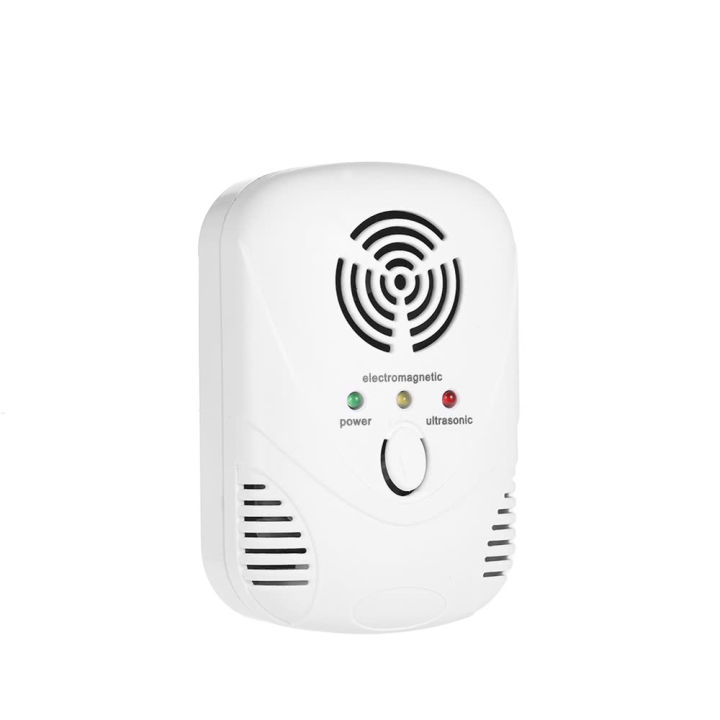 Electronic ultrasonic/electromagnetic wave rat repellent night light variable frequency rat repellent