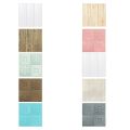 Home Decor Waterproof Wood Grain Foam Wallpaper Foam Soundproof Anti-collision 3D Wall Stickers DIY Self Adhesive Self-adhesive Wallpaper Living Room Bedroom. 
