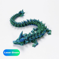 3D Printed Dragon in Egg, Full Articulated Dragon Crystal Dragon with Dragon Egg,Home Office Decor Executive Desk Toys-D Easy to Use. 
