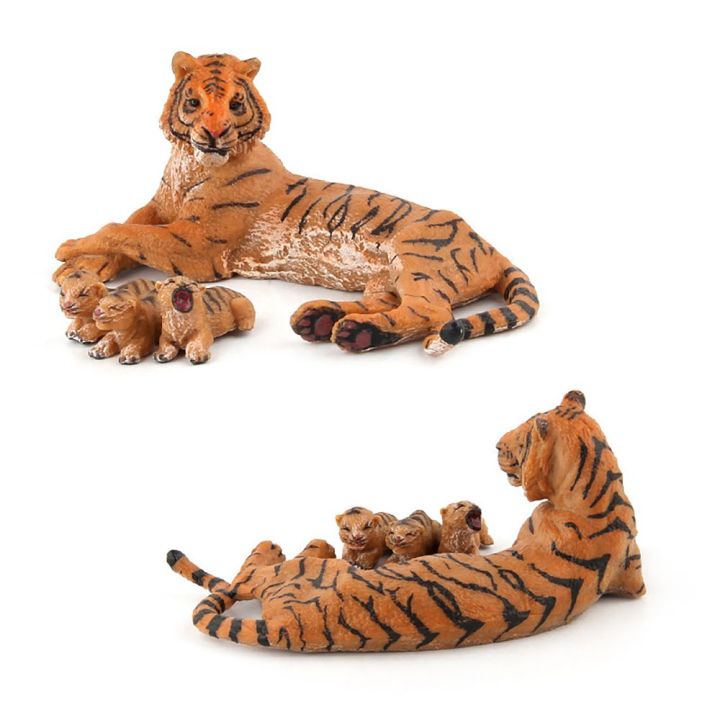 Gift%20Early%20Education%20Teaching%20Toy%20Lifelike%20Tiger%20Models%20Wild%20Animal%20Figurines%20Tigress%20With%20Cub%20Simulation%20Wildlife%20-%20Image%204