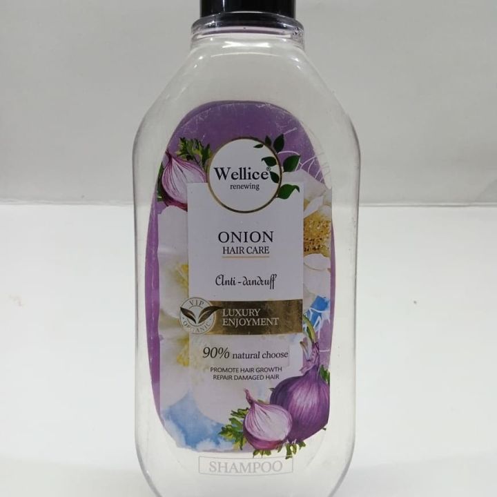 Wellice Onion Anti dandruff Hair Shampoo 400g