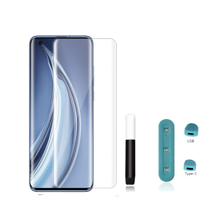 UV%20Glass%20for%20Xiaomi%20Mi%2010%20/%2010%20Pro%20Screen%20Protector%20Full%20Glue%20Cover%20Tempered%20Curved%20Clear%20-%20Image%202
