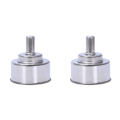 QUANBU 2X Stainless Steel Alcohol Burner, Lab Spirit Lamp, 200 Ml (6.7 Oz). 