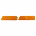 NAMUNY 1 Pairs Front Bumper Turn Signals Side Indicator Light Golf 4 Golf Mk4 1JM945071 1JM945072. 