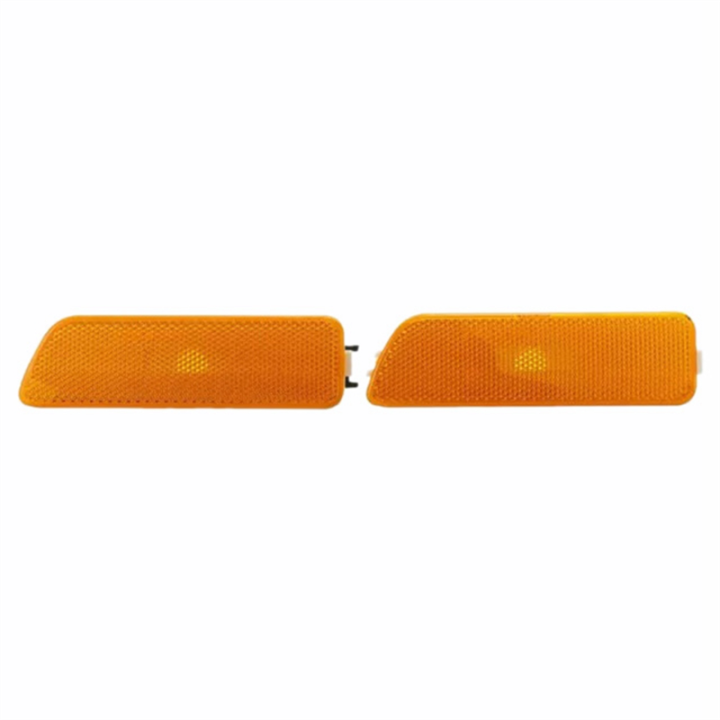 NAMUNY 1 Pairs Front Bumper Turn Signals Side Indicator Light Golf 4 Golf Mk4 1JM945071 1JM945072