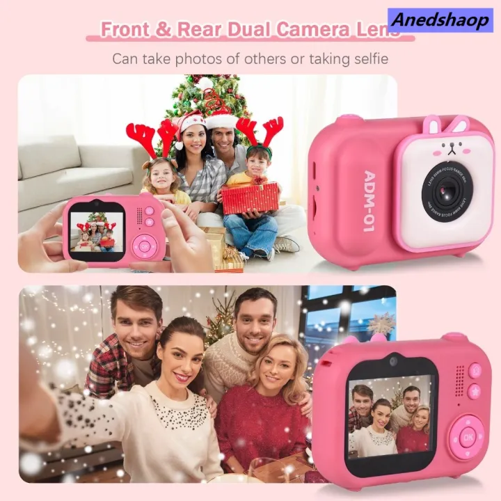 Anedshaop%20S11%20Kids%20HD%20Digital%20Mini%20Camera%20Dual%20Lens%202point4inch%20women>women%20IPS%20Screen%20Built%20In%20Battery%20Selfie%20Tripod%20-%20Image%204