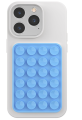Silicone Phone Sticky Grip, Suction Phone Case Mount for iPhone and Android, Hands-Free Sticky Cell Phone Grip, Mobile Fidget Mirror Holder for Selfies and Videos. 