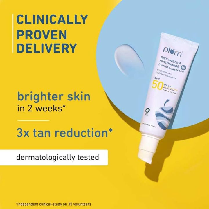 Plum%202%25%20Niacinamide%20Sunscreen%20SPF%2050%20PA+++%20With%20Rice%20Water%20(50g)%20-%20Image%206