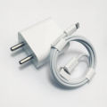ElectraByte Two Pin i-phone 20W Charger  Power Adapter With USB-C To Lightning Cable. 