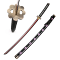 Anime Sword / Zoro Katana / Shusui / 104cm Long Wooden Sword | Hard Plastic Roronoa Zoro Collectible Sword. 