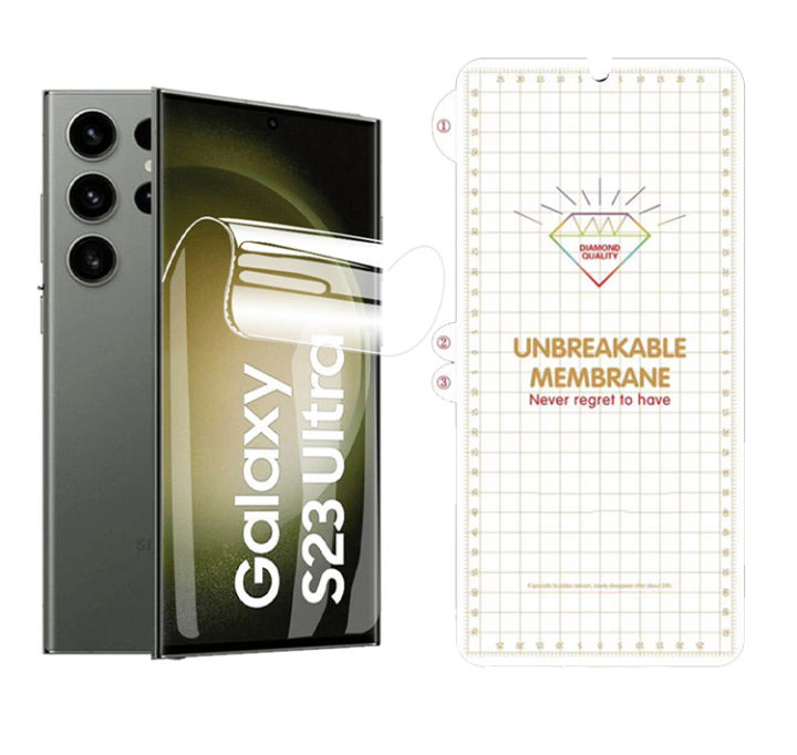 Hydrogel%20Film%20for%20Samsung%20S23%20Ultra%20-%20Unbreakable%20Membrane%20Full%20Cover%20Screen%20Protector%20-%20Image%202