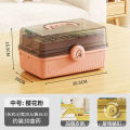 Medicine Box large capacity medicine box household extra large multi-layer storage box medical first aid box portable suitcase. 