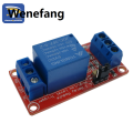 Wenefang 1 Channel 5V 12V Relay Module Board Shield for Arduino Luxury with Optocoupler Support High and Low Level Trigger. 