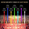 Original 7 Colors LED Facial Mask Light Therapy Silicone Photon Beauty Mask for Lift Face Anti Shrink Pore Skin Repair Whiten Oil Control. 
