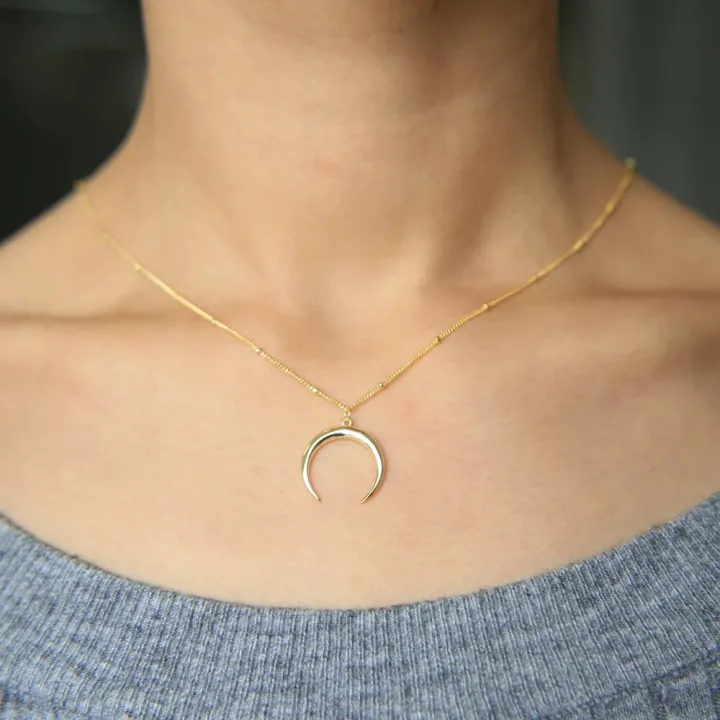 Half%20Moon%20Necklace%20925%20Sterling%20Silver%20Crescent%20Moon%20Pendant%20Necklace%20Horn%20Choker%20Women%20Delicate%20Kolye%20Jewelry%20Demi%20Lune%20Shape%20-%20Image%205
