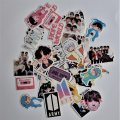 Sticker Pack | BTS Decals Waterproof Sticker Set- 30 pcs | Stickers Decals Vinyls for Laptop Kids Teens, Bicycle, Skateboard Luggage | Decalsnation. 