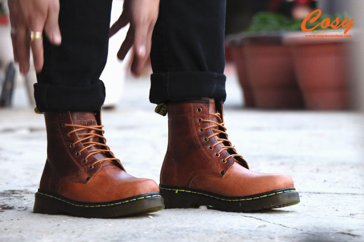 Pure%20Leather%20Lace%20Up%20Boot%20Martin%20Style%20for%20men%20-%20Image%204