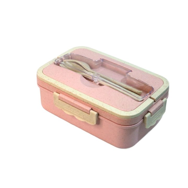 Tiffin Box With Spoon & Fork  / Lunch Box