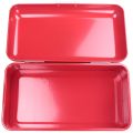 NAMUNY Square Retro Kitchen Storage Box Flat Cover Bread Box European Kitchen Storage Box. 