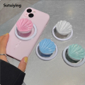Sutuiying NEW Korea INS Glitter Scallop For Magsafe Magnetic Phone Griptok Fifty percent discount Grip Tok Stand For IPhone Samsung Foldable Case Holder Bracket. 