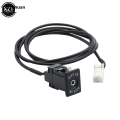 Aweisuan 【Lrofessional service】8pin Car Radio Aux-In Socket Plug Aux Adapter For Suzuki Sx4 Grand Vitara Wire Harness Audio Aux Cable Adapter Accessories. 