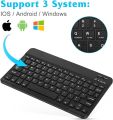 Rechargeable Bluetooth Keyboard and Mouse Combo Ultra Slim Full-Size Keyboard and Ergonomic Mouse for All Bluetooth Enabled Mac/Tablet/iPad/PC/Laptop. 