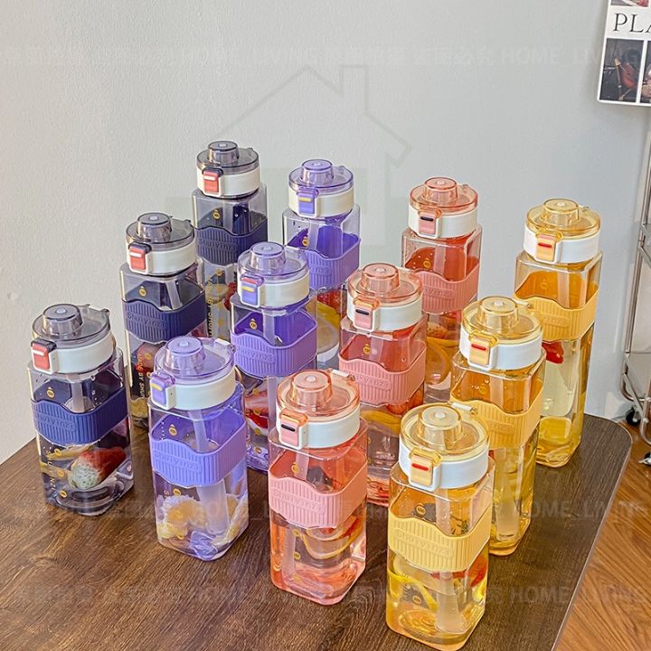 550ml%20Transparent%20Square%20Water%20Bottle%20With%20Straw%20And%20Fun%202D%20Stickers%20%E2%80%93%20Perfect%20For%20School%20Kids%20-%20Image%202