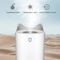 3L Double Nozzle Air Humidifier with LED Light - Ultrasonic Aromatherapy Diffuser, Heavy Fog, USB Powered. 