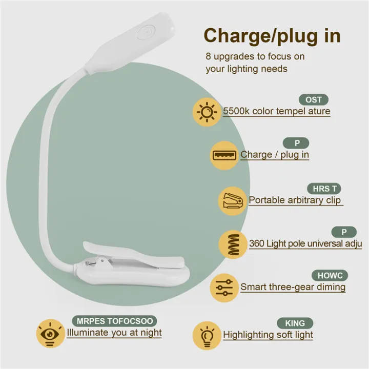 Reading%20Light%20with%203%20Colors,%20Book%20Light%20for%20Reading%20in%20Bed%20Rechargeable%20Reading%20Lights%20for%20Books%20White%202Pcs%20-%20Image%206