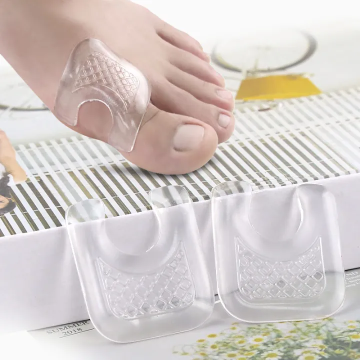 HOT NANAKOR Pexmen 2pcs/pair Waterproof Toe Cushions U-shaped Gel ...