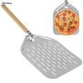 Wenefang 12-inch Non-stick Pizza Shovel Metal Pizza Peel with Wooden Handle Hot Selling Pastry and Pizza Accessories for Kitchen Baked Home Gadgets. 