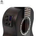 Manaslu Danfe 24 Inch Concert EQ Ukulele With Bag. 