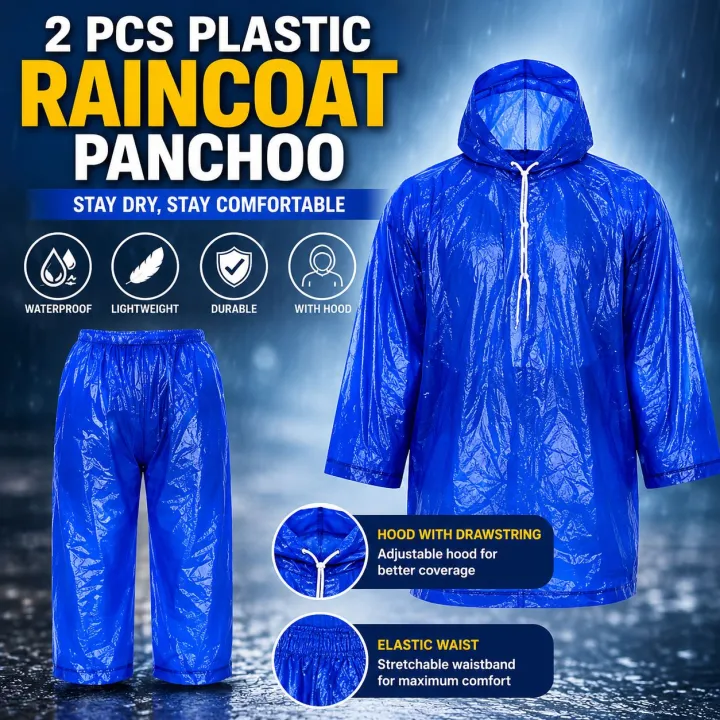 Waterproof%20Plastic%20Raincoat%20Panchoo%20Set%20with%20Pants%20&%20Free%20Boot%20Cover%201%20Set%202%20PCS%20%7C%20Reusable%20Heavy%20Duty%20Rain%20Wear%20for%20Men%20&%20Women%20%7C%20Fit%2045%E2%80%93120%20KG%20-%20Image%203