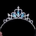 Kids Tiara Crown Luxury  Wedding Girls Princess Headband Accessories Girls' Birthday Crown For Kids for Birthday Party Bridal Wear Pageants Princess Costume Hair Accessory. 