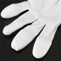 ARELENE 3 Pair ESD PC Computer Working Anti-Skid Anti Skid Anti-Static White Gloves New. 