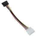SATA Power Adapter Cable, 6 inches. 