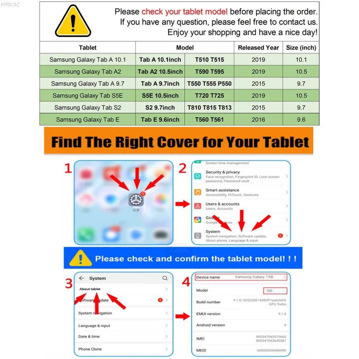 MRK3C%20For%20Samsung%20Galaxy%20Tab%20A%20S5E%20S2%20E%20Auto%20Wake%20Sleep%20Smart%20Tablet%20Case%20Capa%20T510%20T515%20T590%20T550%20T720%20T810%20T560%20Leather%20Cover%20Funda%20-%20Image%202