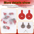 NAMUNY Electric Scooter Brake Pads for KUKIRIN G-Booster G2 Pro Kick Scooter Bicycle Hydraulic Disc 10Pair. 