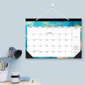 Practical Creative Wall Calendar Colorful 2024-2025 English Calendar Portable To Do List Calendar Planner Stationery Supplies. 