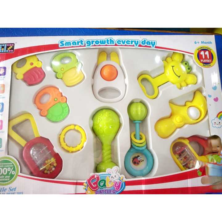 Quadra Rattle Baby Rattles Set | Daraz.com.np: Buy Online at Best Prices in Nepal ...