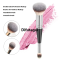 Difutagui 1pcs Double Head Makeup Brushes Shadow Highlighter Powder Luxury Foundation Concealer Blush Facial Brush Beauty Tools. 
