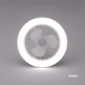 JINMY 2X Ceiling Fan with Remote Control and Light 30W LED Lamp Fan Smart Silent Ceiling Fan E27 Converter Base Grey. 