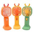 Cute Korean Design Mini Portable Fan with Lithium Rechargeable Battery. 