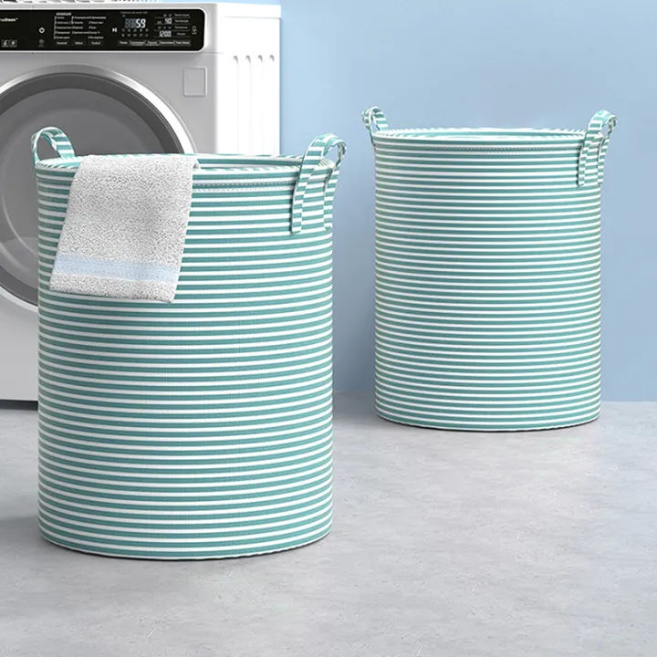Foldable%20Round%20Dirty%20Clothes%20Laundry%20Basket%20Household%20Bathroom%20Storage%20Bucket%20Toy%20Clothes%20Storage%20Bag%20Organizer%20-%20Image%202