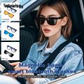Wenefang Sutuiying Hot GS05 Smart Glasses For Men 2 in 1 UV Protection Portable Polarized Hot Selling Anti-blue light Black Frame White Lenses Music Sunglasses. 