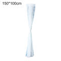 Oufeiton Tulle Curtain Exquisite Workmanship Floral Pattern Lace Panel Voile Curtain. 