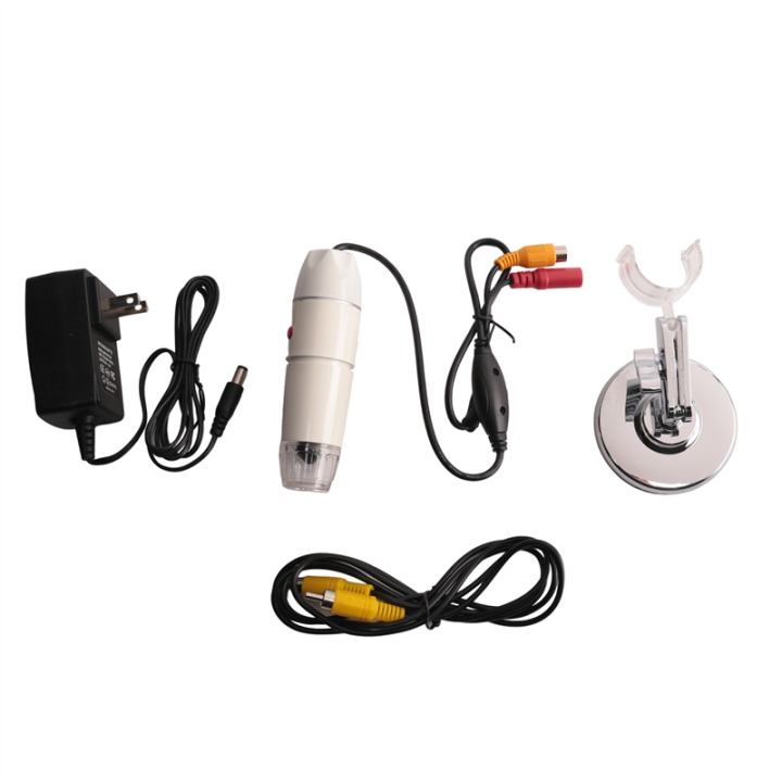 ARELENE 400X-1000X USB Microscope Professional Coms Sensor TV/AV Interface Digital Microscope for Electronics US Plug