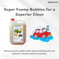 Bike and Car Wash Liquid Shampoo 5Ltr | Daewoo Safe Shine | Bike Shampoo | Car Shampoo | Bike and Car Shampoo | Bike Cleaner | Car Cleaner | Motorcycle Shampoo | Auto Wash Soap | Vehicle Wash | Detailing Shampoo | Super Foamy | pH Neutral | Non-Corrosive. 
